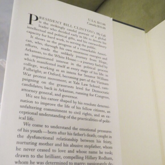 My Life By Bill Clinton (2004, Hardcover) - Picture 10 of 10